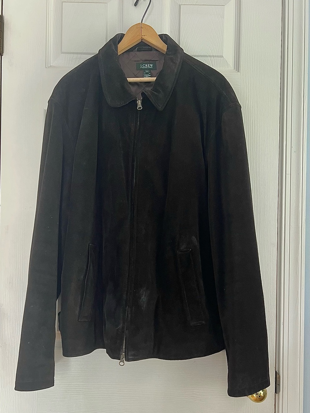 J Crew Men’s Suede Jacket Size XL